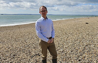 Charlie Murphy on Southsea Seafront