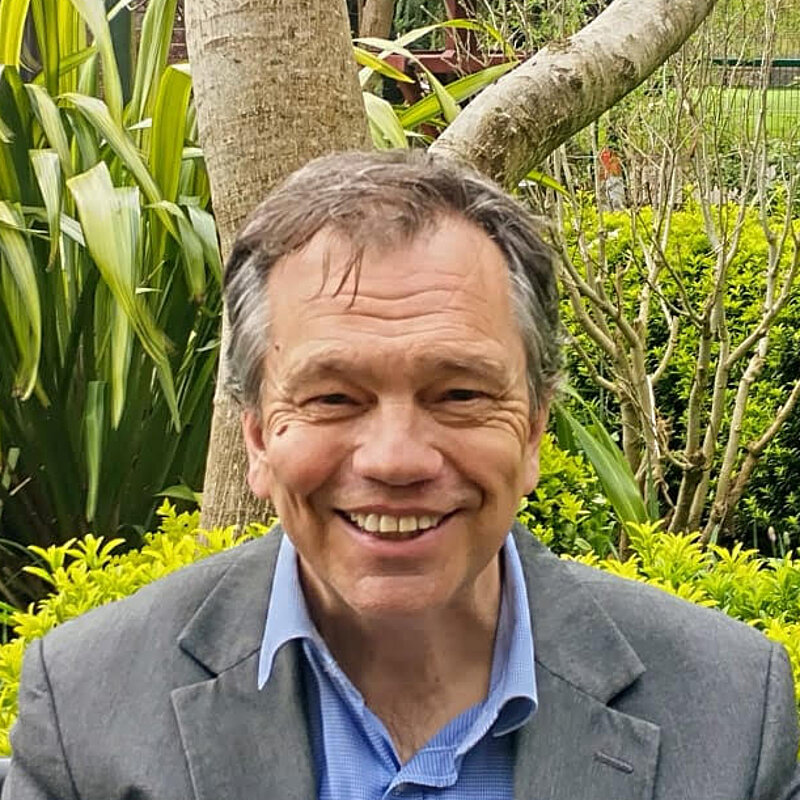 Cllr Darren Sanders at Baffins Pond