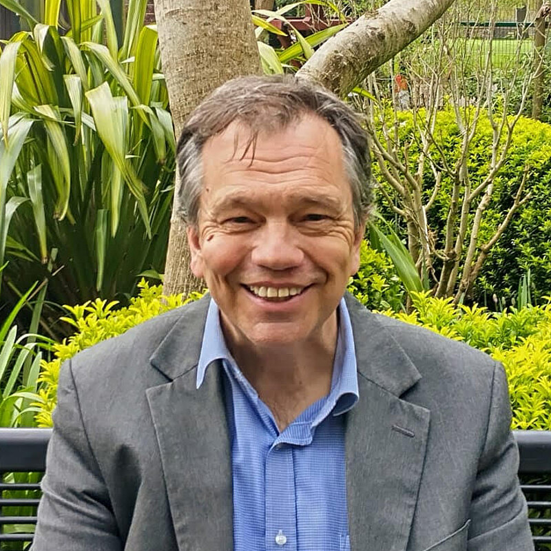 Cllr Darren Sanders at Baffins Pond