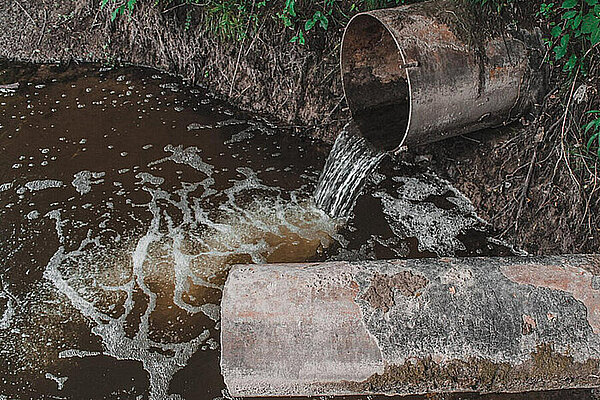 Image of an outflow pipe