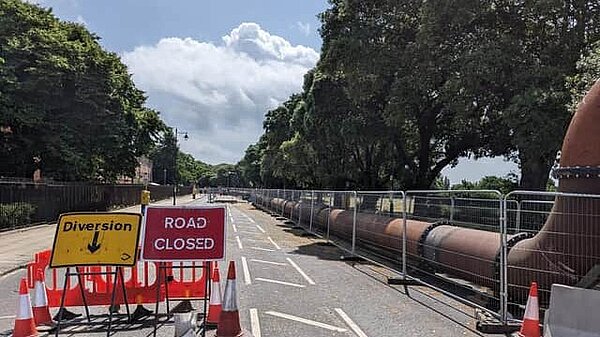 Burst Water Main